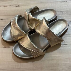 Gold Women's Sandals